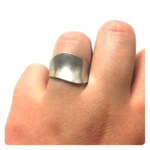 Size 7 Sterling silver ring.